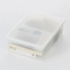 Rangements En Polypropylène^Muji Plateau intérieur pour boîte PP ‐ L35 x P23 x H5.5 cm