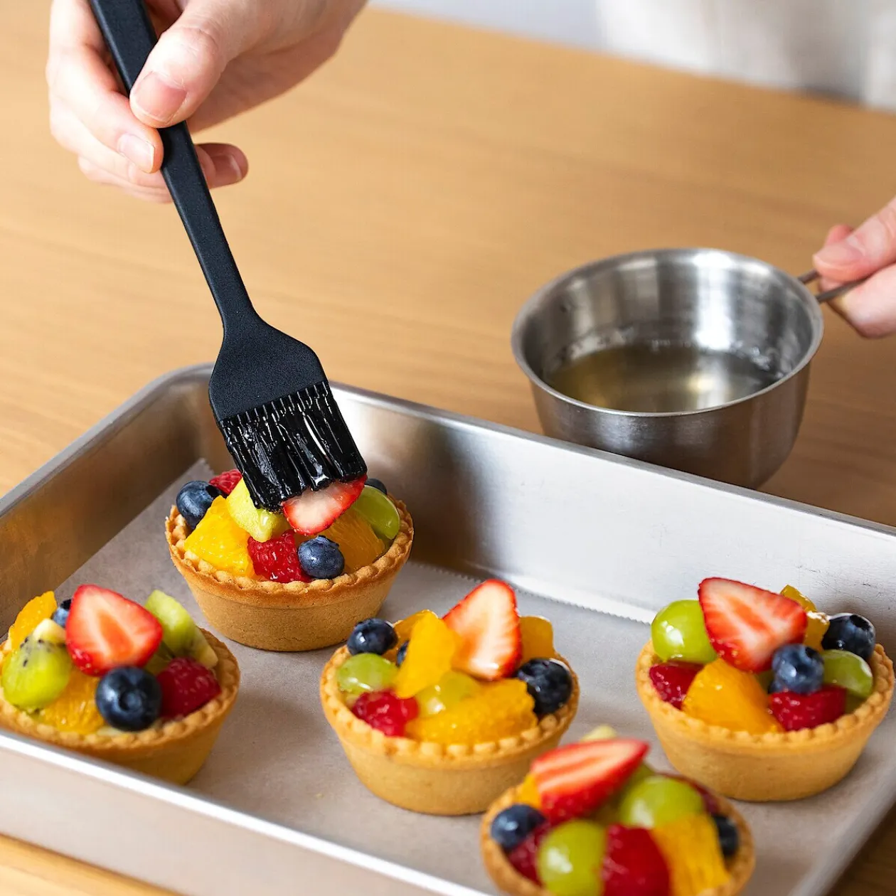 Ustensiles^Muji Plateau rectangulaire en acier inoxydable L