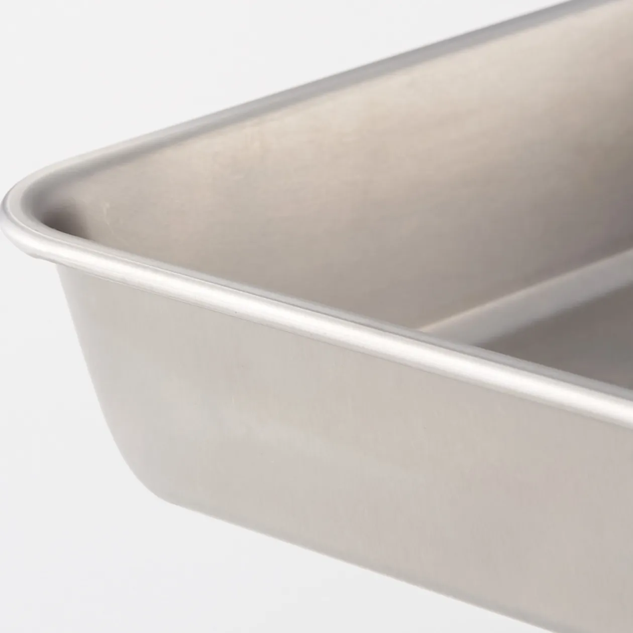 Ustensiles^Muji Plateau rectangulaire en acier inoxydable L