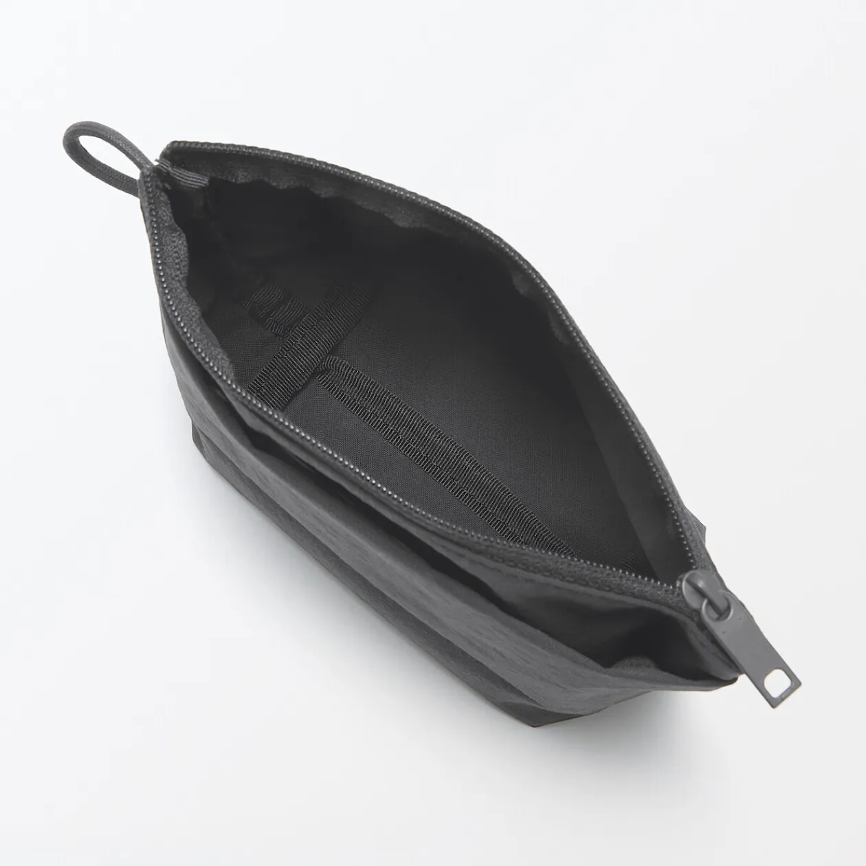 Vanitys Et Trousses De Maquillage|Trousses De Toilette^Muji Pochette à poser en nylon texturé ‐ Petite