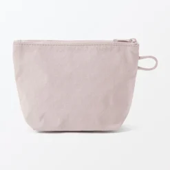 Vanitys Et Trousses De Maquillage|Trousses De Toilette^Muji Pochette à poser en nylon texturé ‐ Petite