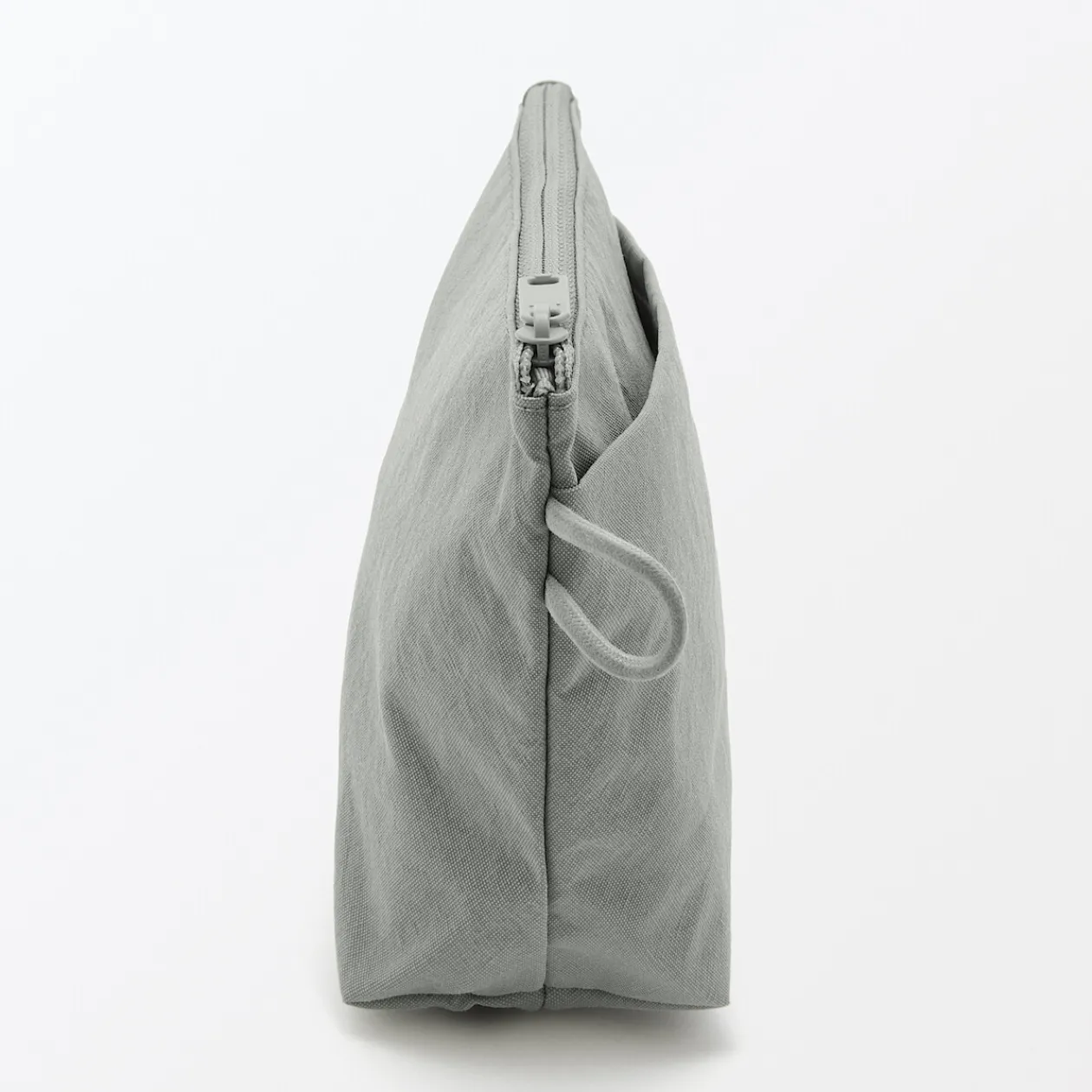 Vanitys Et Trousses De Maquillage|Trousses De Toilette^Muji Pochette à poser en nylon texturé ‐ Petite