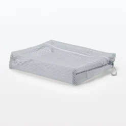 Packing Cubes Et Accessoires De Voyage^Muji Pochette en maille polyester - Grande, Gris