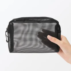 Packing Cubes Et Accessoires De Voyage^Muji Pochette en nylon filet à fermeture éclair - Taille moyenne