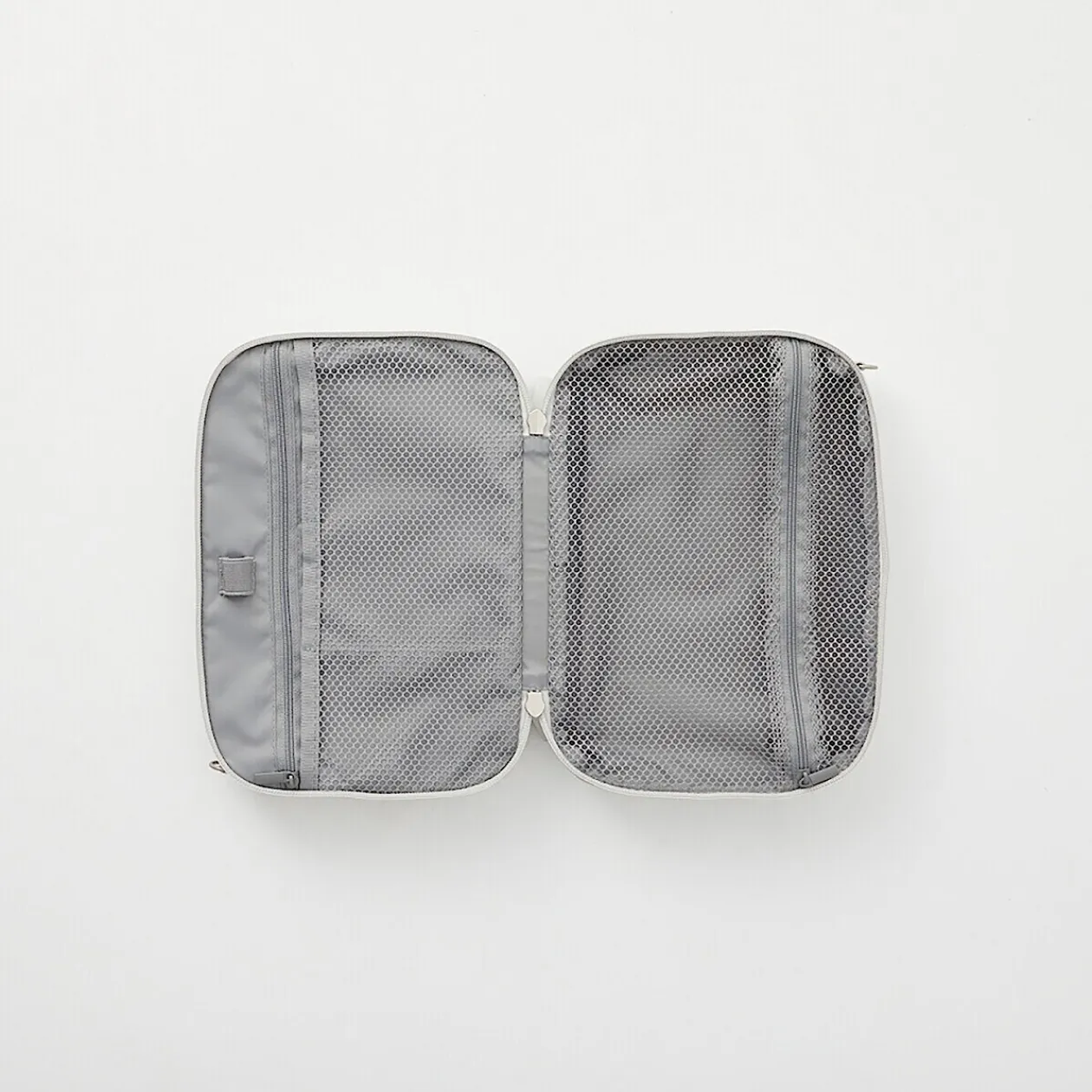 Sacs|Sacs^Muji Pochette en PU Combinations Case ‐ Grande, Gris