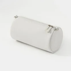 Sacs|Sacs^Muji Pochette en PU Combinations Case ‐ Cylindrique, Gris