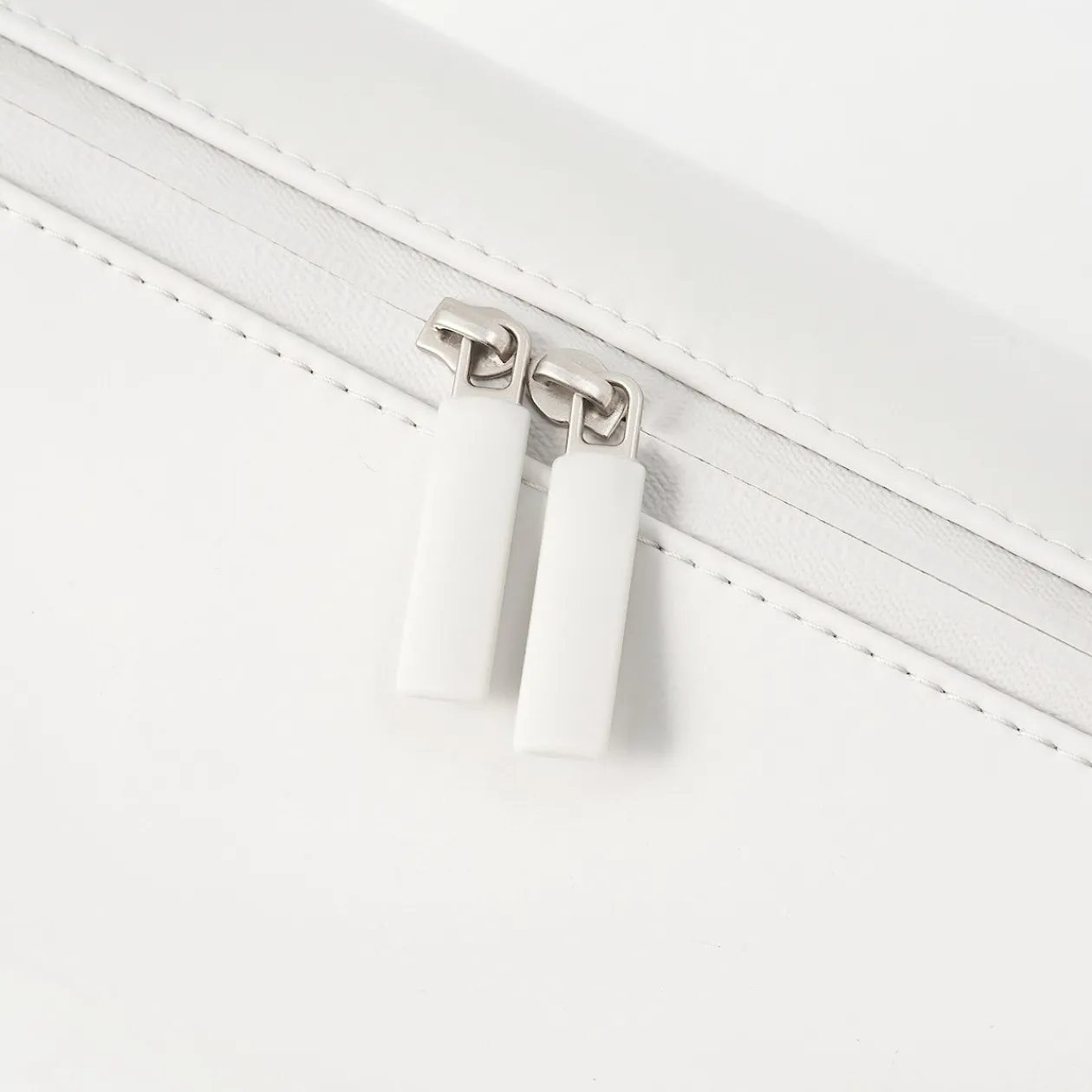 Sacs|Sacs^Muji Pochette en PU Combinations Case ‐ Cylindrique, Gris