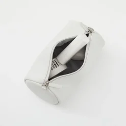 Sacs|Sacs^Muji Pochette en PU Combinations Case ‐ Cylindrique, Gris