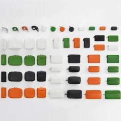 Sacs|Sacs^Muji Pochette en PU Combinations Case ‐ Mini, Ronde