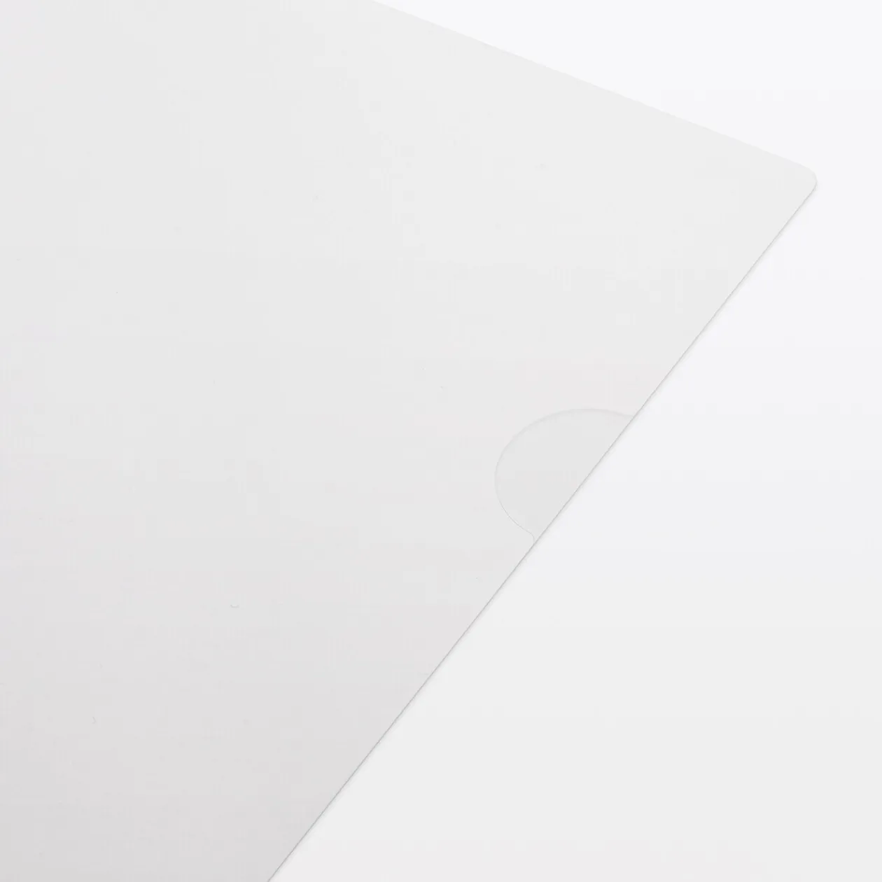 Porte‐Documents Et Dossiers^Muji Pochette individuelle transparente A4