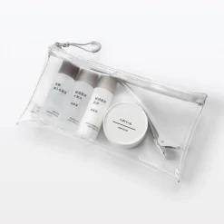 Pochettes De Voyage|Trousses De Toilette^Muji Pochette transparente en TPU 10x19.5cm