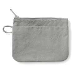 Vanitys Et Trousses De Maquillage|Pochettes De Voyage^Muji Pochette zippée en nylon texturé ‐ Petite