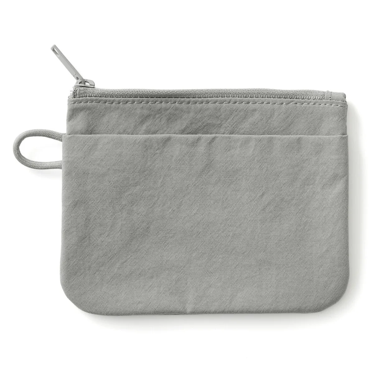 Vanitys Et Trousses De Maquillage|Pochettes De Voyage^Muji Pochette zippée en nylon texturé ‐ Petite