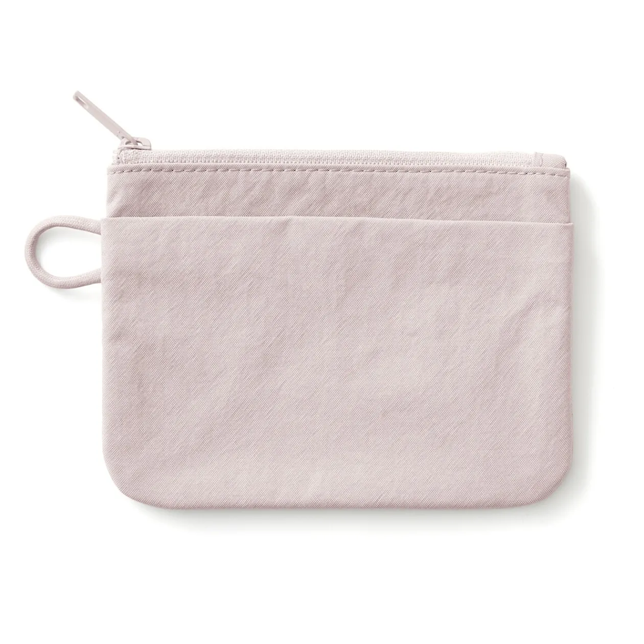 Vanitys Et Trousses De Maquillage|Pochettes De Voyage^Muji Pochette zippée en nylon texturé ‐ Petite