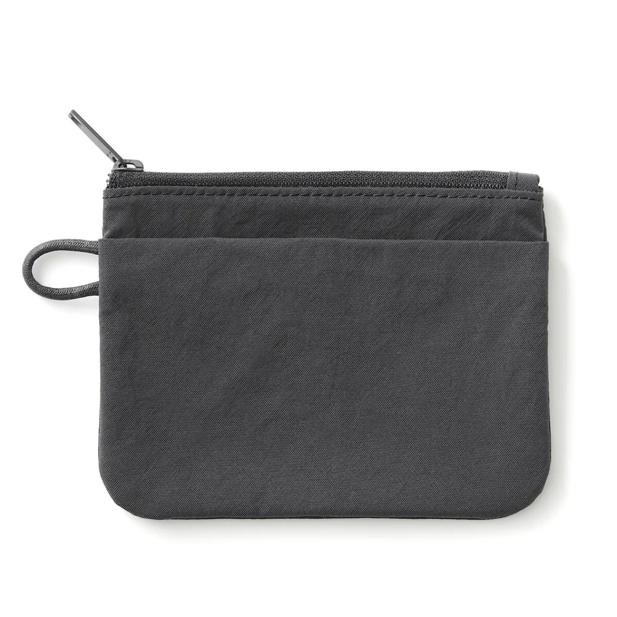 Vanitys Et Trousses De Maquillage|Pochettes De Voyage^Muji Pochette zippée en nylon texturé ‐ Petite