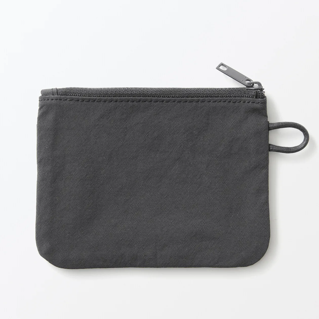 Vanitys Et Trousses De Maquillage|Pochettes De Voyage^Muji Pochette zippée en nylon texturé ‐ Petite