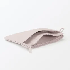 Vanitys Et Trousses De Maquillage|Pochettes De Voyage^Muji Pochette zippée en nylon texturé ‐ Moyenne