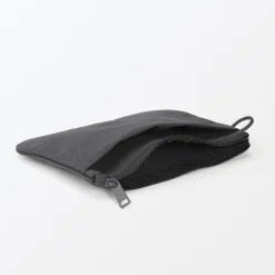 Vanitys Et Trousses De Maquillage|Pochettes De Voyage^Muji Pochette zippée en nylon texturé ‐ Moyenne