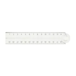 Fournitures De Bureau^Muji Polycarbonate_Double‐sided_ruler