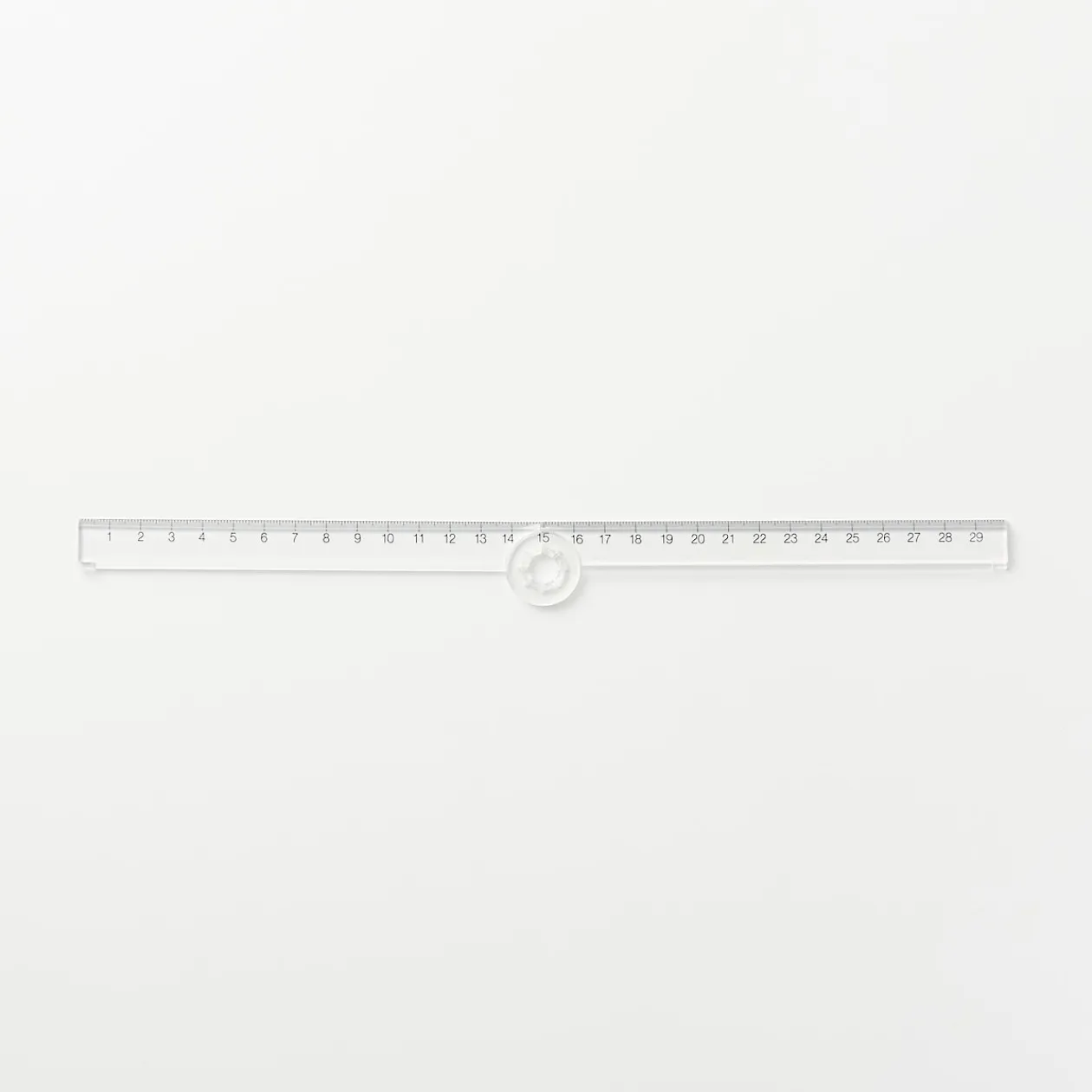 Fournitures De Bureau^Muji Polycarbonate_Double‐sided_ruler