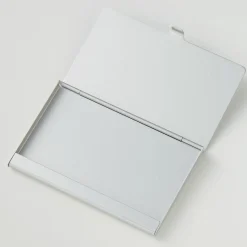 Porte-Cartes Et Albums^Muji Porte cartes en aluminium