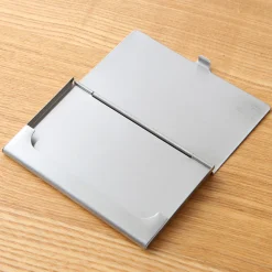 Porte-Cartes Et Albums^Muji Porte‐cartes de visite en inox L