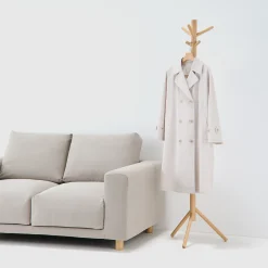 Solutions De Rangement Pour Vêtements|Bureau^Muji Porte‐manteau en bois de hêtre