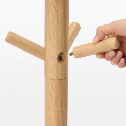 Solutions De Rangement Pour Vêtements|Bureau^Muji Porte‐manteau en bois de hêtre