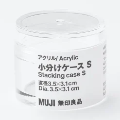 Flacons De Voyage Et Piluliers^Muji Pot dévissable en acrylique ‐ S