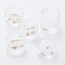 Flacons De Voyage Et Piluliers^Muji Pots en acrylique ‐ empilables