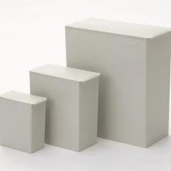 Corbeilles Et Poubelles^Muji Poubelle rectangulaire en PP à couvercle ‐ 11L