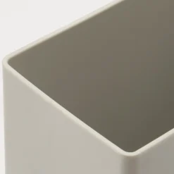 Corbeilles Et Poubelles^Muji Poubelle rectangulaire en PP à couvercle ‐0.9L