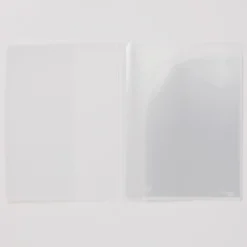 Porte‐Documents Et Dossiers^Muji Protège‐carnet avec poches en polypropylène