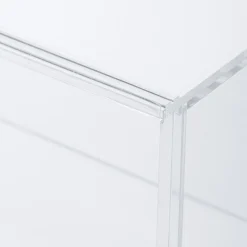 Rangements En Acrylique^Muji Présentoir en acrylique avec portes coulissantes L25.2X P8.4X H18.4cm