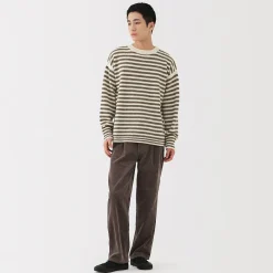 Pulls Et Cardigans^Muji Pull à col rond en laine des Andes à grosses mailles pour homme