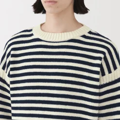 Pulls Et Cardigans^Muji Pull à col rond en laine des Andes à grosses mailles pour homme