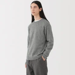 Pulls Et Cardigans^Muji Pull à col rond en laine tricot moyen pour homme
