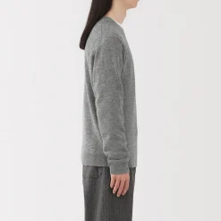 Pulls Et Cardigans^Muji Pull à col rond en laine tricot moyen pour homme