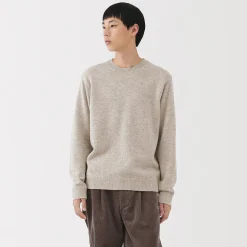 Pulls Et Cardigans^Muji Pull à col rond en laine tricot moyen pour homme