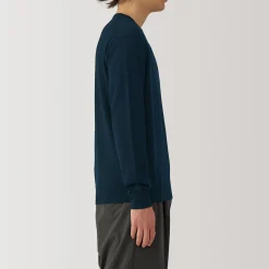 Pulls Et Cardigans^Muji Pull à col rond en laine tricot fin pour homme