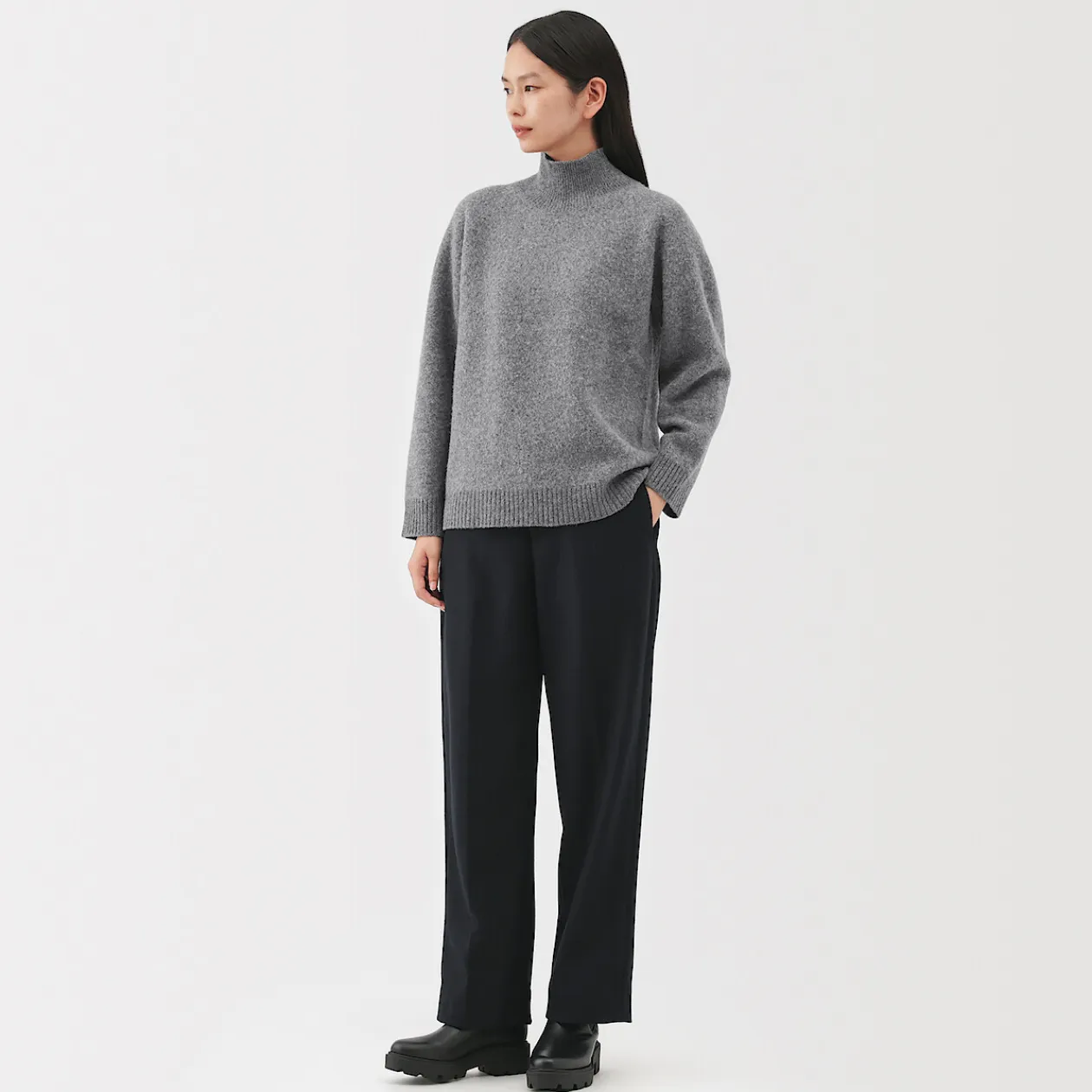 Pulls Et Cardigans^Muji Pull à col roulé en yak et laine pour femme