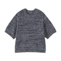 Pulls Et Cardigans^Muji Pull à manches mi-longues bouclé en mélange de coton pour femme