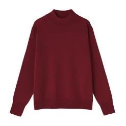 Pulls Et Cardigans^Muji Pull col montant en laine à fine maille femme