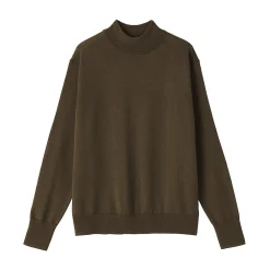 Pulls Et Cardigans^Muji Pull col montant en laine à fine maille femme