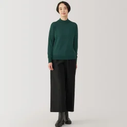 Pulls Et Cardigans^Muji Pull col montant en laine à fine maille femme