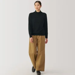 Pulls Et Cardigans^Muji Pull col montant en laine à fine maille femme