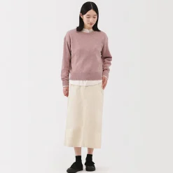 Pulls Et Cardigans^Muji Pull col rond en tricot de laine moyen femme