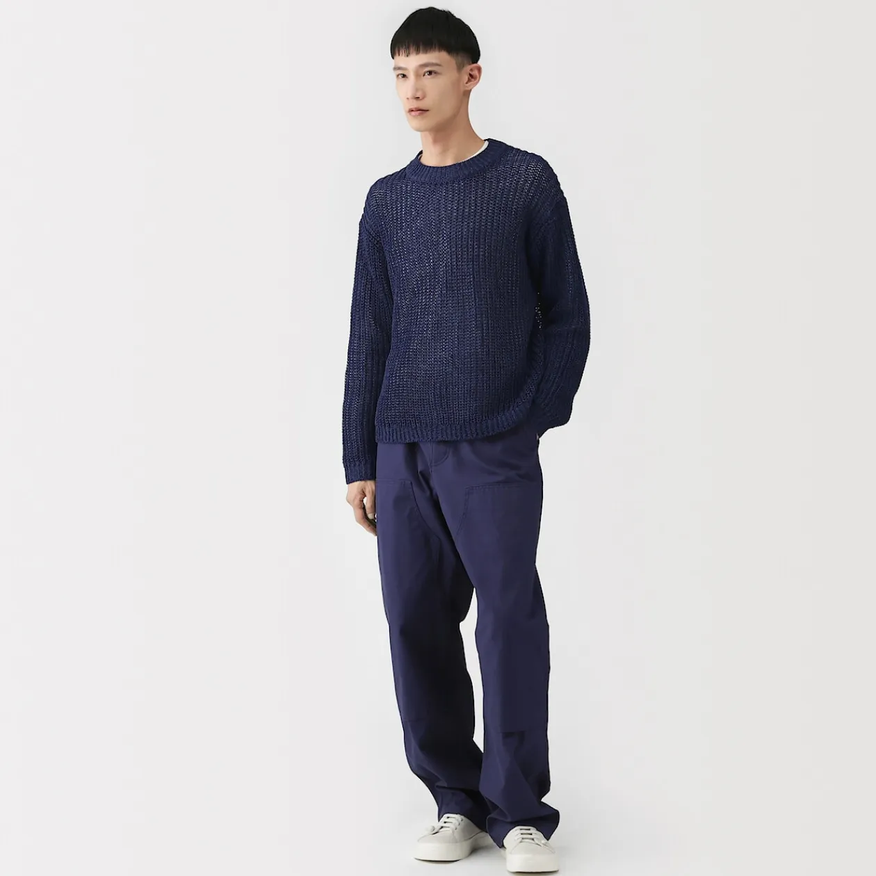 Pulls Et Cardigans^Muji Pull en coton biologique à grosses mailles et torsadé pour homme