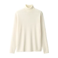 Pulls Et Cardigans^Muji Pull en laine côtelée col roulé homme