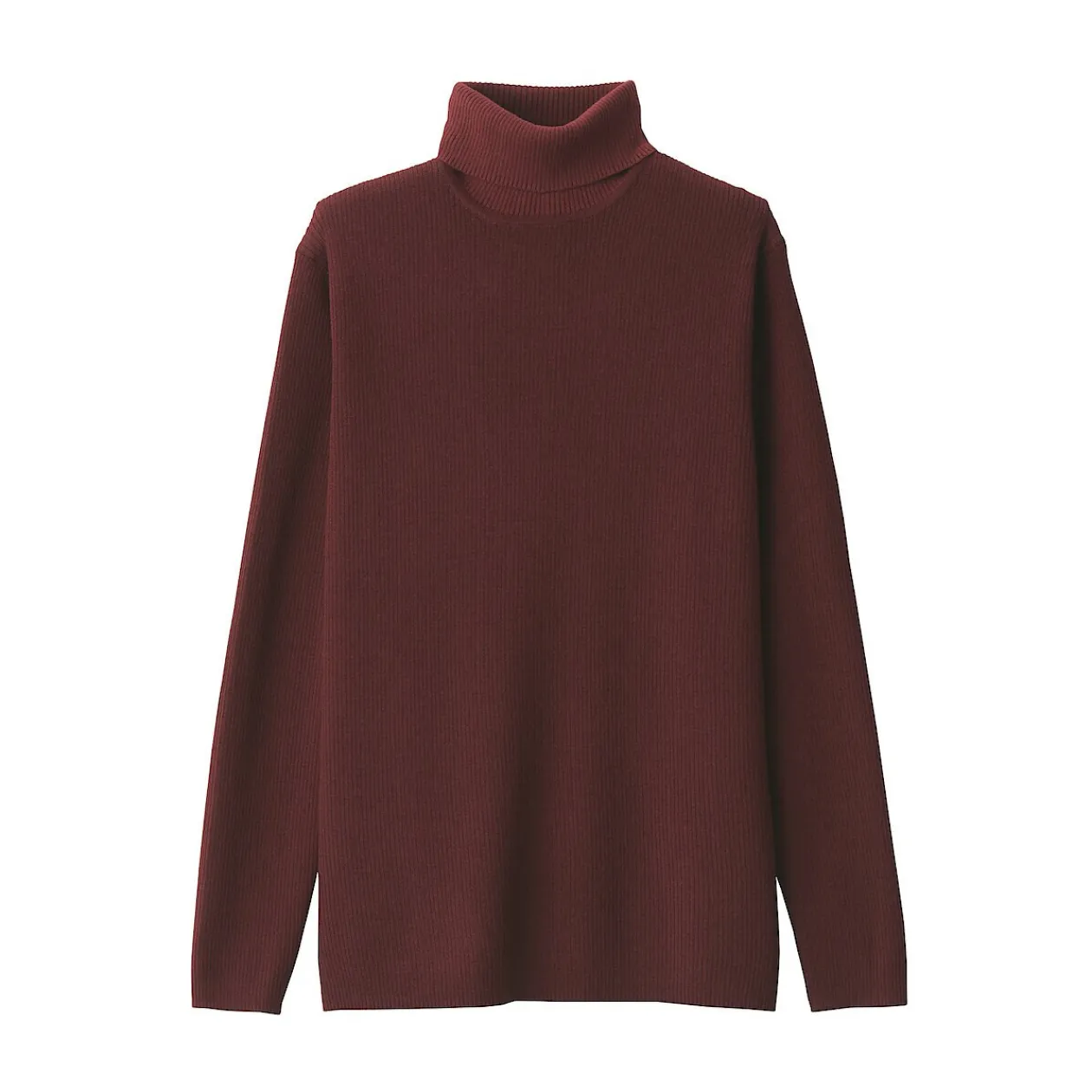Pulls Et Cardigans^Muji Pull en laine côtelée col roulé homme